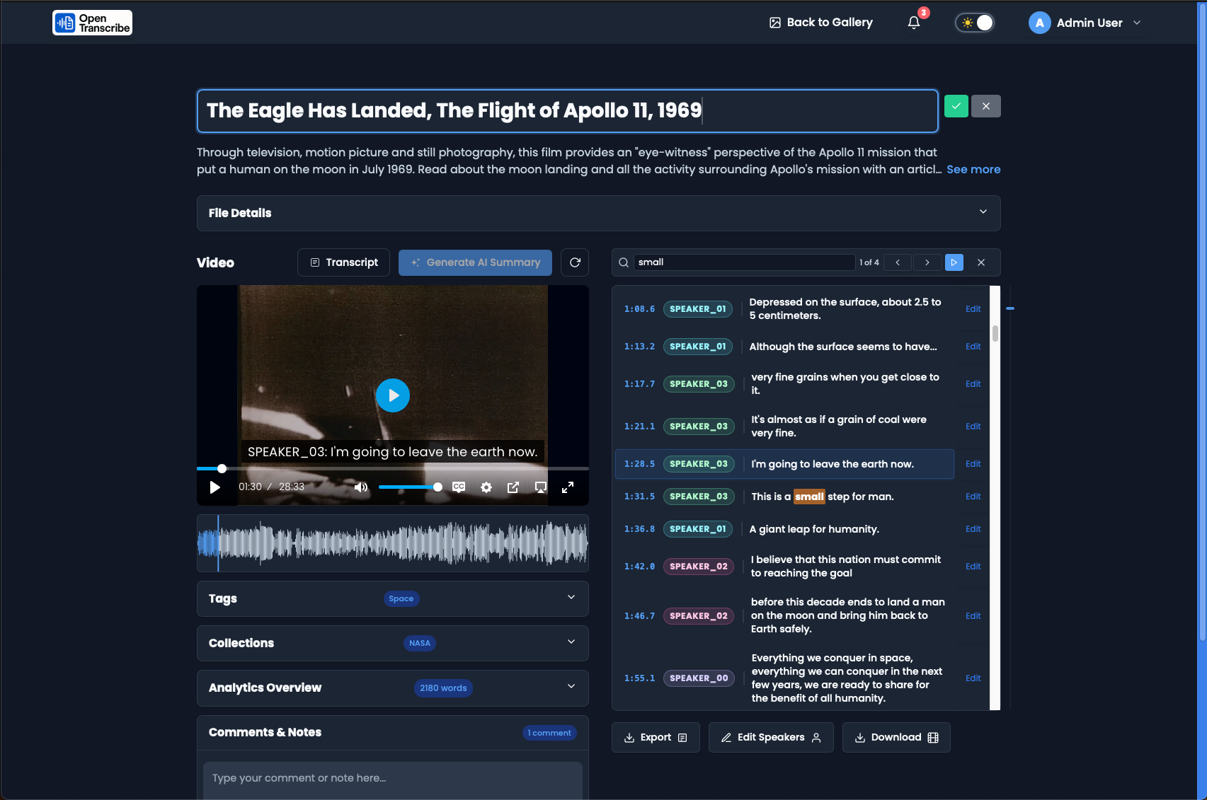 Complete interface